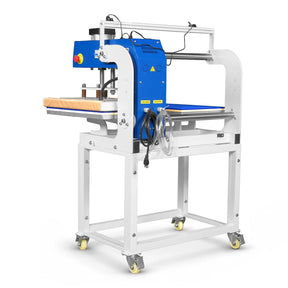 16x24 Inch Commercial Pneumatic Dual Platen Heat Press - Infrared Positioning Auto Lift Sublimation Transfer Machine Digital LCD Control (110V 2.2HP)