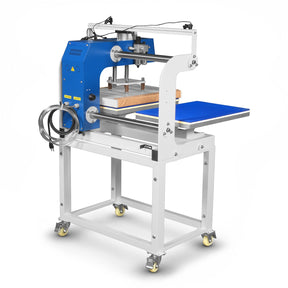16x24 Inch Commercial Pneumatic Dual Platen Heat Press - Infrared Positioning Auto Lift Sublimation Transfer Machine Digital LCD Control (110V 2.2HP)