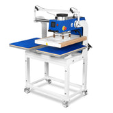 16x24 Inch Commercial Pneumatic Dual Platen Heat Press - Infrared Positioning Auto Lift Sublimation Transfer Machine with Full Touch LCD Screen  (110V 2.2HP)