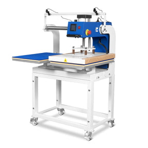 16x24 Inch Commercial Pneumatic Dual Platen Heat Press - Infrared Positioning Auto Lift Sublimation Transfer Machine with Full Touch LCD Screen  (110V 2.2HP)