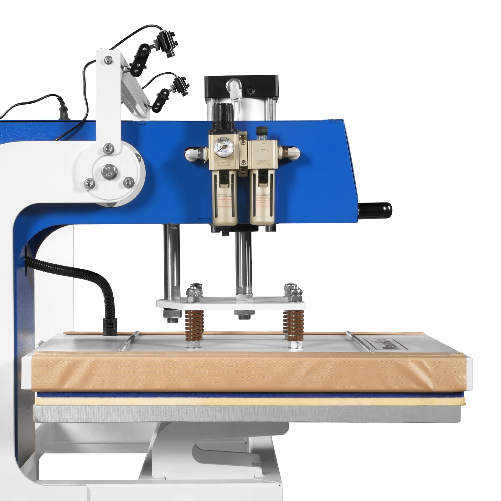 16x24 Inch Commercial Pneumatic Dual Platen Heat Press - Infrared Positioning Auto Lift Sublimation Transfer Machine with Full Touch LCD Screen  (110V 2.2HP)