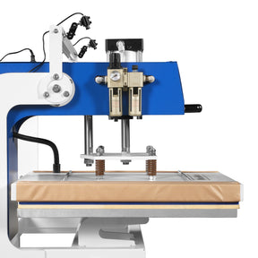 16x24 Inch Commercial Pneumatic Dual Platen Heat Press - Infrared Positioning Auto Lift Sublimation Transfer Machine with Full Touch LCD Screen  (110V 2.2HP)