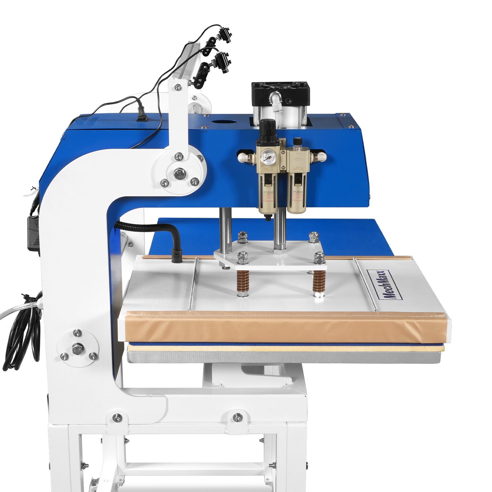 16x24 Inch Commercial Pneumatic Dual Platen Heat Press - Infrared Positioning Auto Lift Sublimation Transfer Machine with Full Touch LCD Screen  (110V 2.2HP)