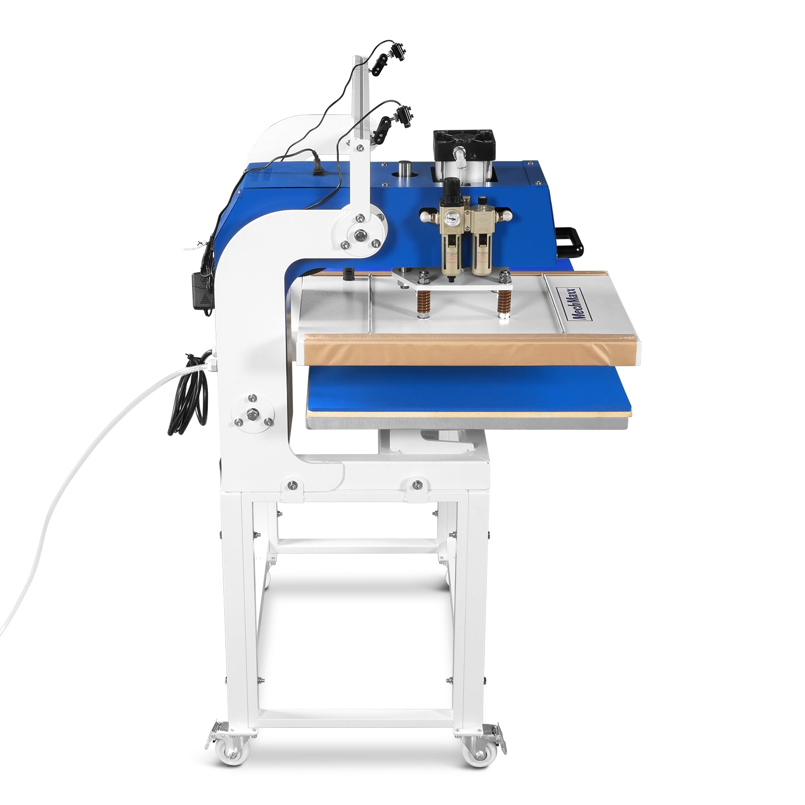 16x24 Inch Commercial Pneumatic Dual Platen Heat Press - Infrared Positioning Auto Lift Sublimation Transfer Machine with Full Touch LCD Screen  (110V 2.2HP)
