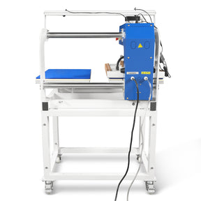 16x24 Inch Commercial Pneumatic Dual Platen Heat Press - Infrared Positioning Auto Lift Sublimation Transfer Machine with Full Touch LCD Screen & AIRTAC Pneumatic Components (110V 2.2HP)