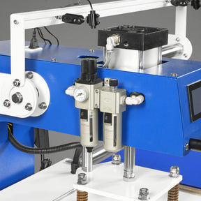 16x24 Inch Commercial Pneumatic Dual Platen Heat Press - Infrared Positioning Auto Lift Sublimation Transfer Machine with Full Touch LCD Screen & AIRTAC Pneumatic Components (110V 2.2HP)