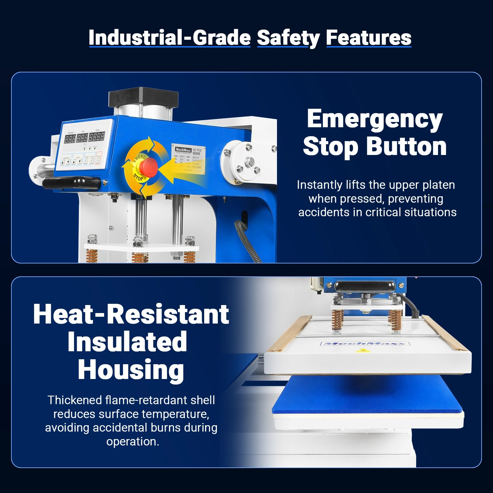 16x24 Inch Commercial Pneumatic Dual Platen Heat Press - Auto Lift Sublimation Transfer Machine with Storage Base Cabinet (110V 1650W)