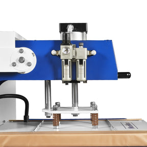 16x24 Inch Commercial Pneumatic Dual Platen Heat Press - Auto Lift Sublimation Transfer Machine with Storage Base Cabinet (110V 1650W)