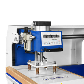 16x24 Inch Commercial Pneumatic Dual Platen Heat Press - Auto Lift Sublimation Transfer Machine with Storage Base Cabinet (110V 1650W)