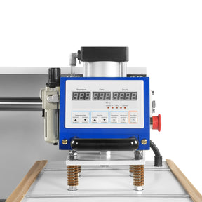 16x24 Inch Commercial Pneumatic Dual Platen Heat Press - Auto Lift Sublimation Transfer Machine with Storage Base Cabinet (110V 1650W)