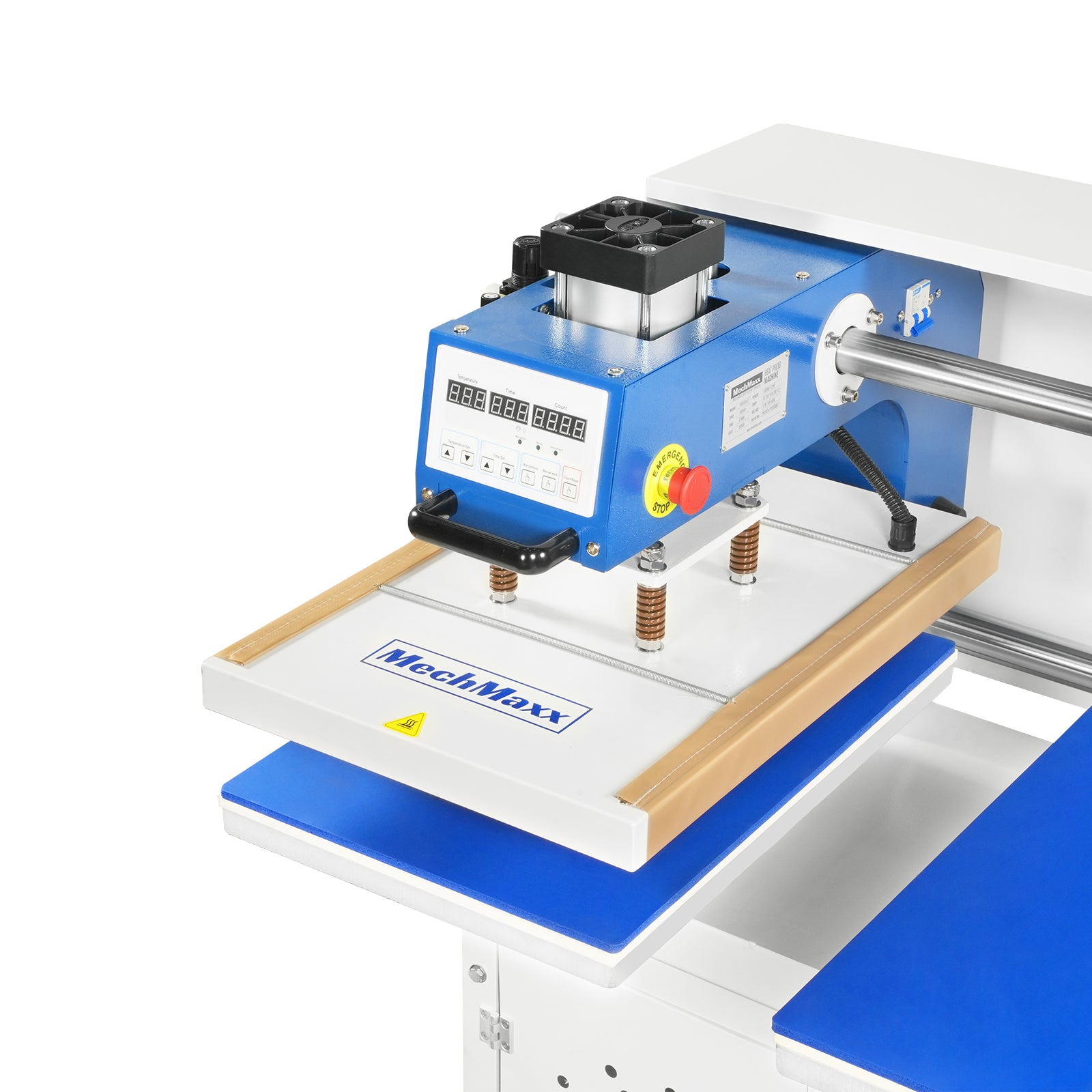 16x24 Inch Commercial Pneumatic Dual Platen Heat Press - Auto Lift Sublimation Transfer Machine with Storage Base Cabinet (110V 1650W)