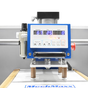 16x24 Inch Commercial Pneumatic Dual Platen Heat Press - Auto Lift Sublimation Transfer Machine with Storage Base Cabinet (110V 1650W)