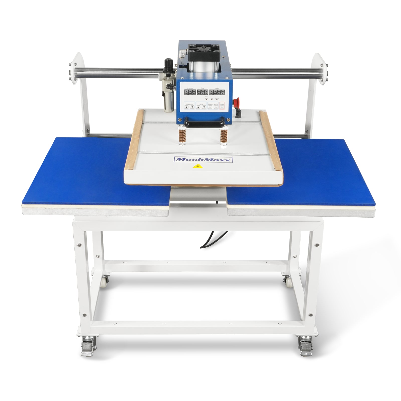 20x24 Inch (50x60cm) Commercial Pneumatic Dual Platen Heat Press Auto Lift Sublimation Transfer Machine with AIRTAC Pneumatic Components (110V 4HP)