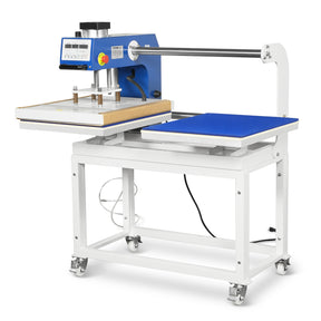 20x24 Inch (50x60cm) Commercial Pneumatic Dual Platen Heat Press Auto Lift Sublimation Transfer Machine with AIRTAC Pneumatic Components (110V 4HP)