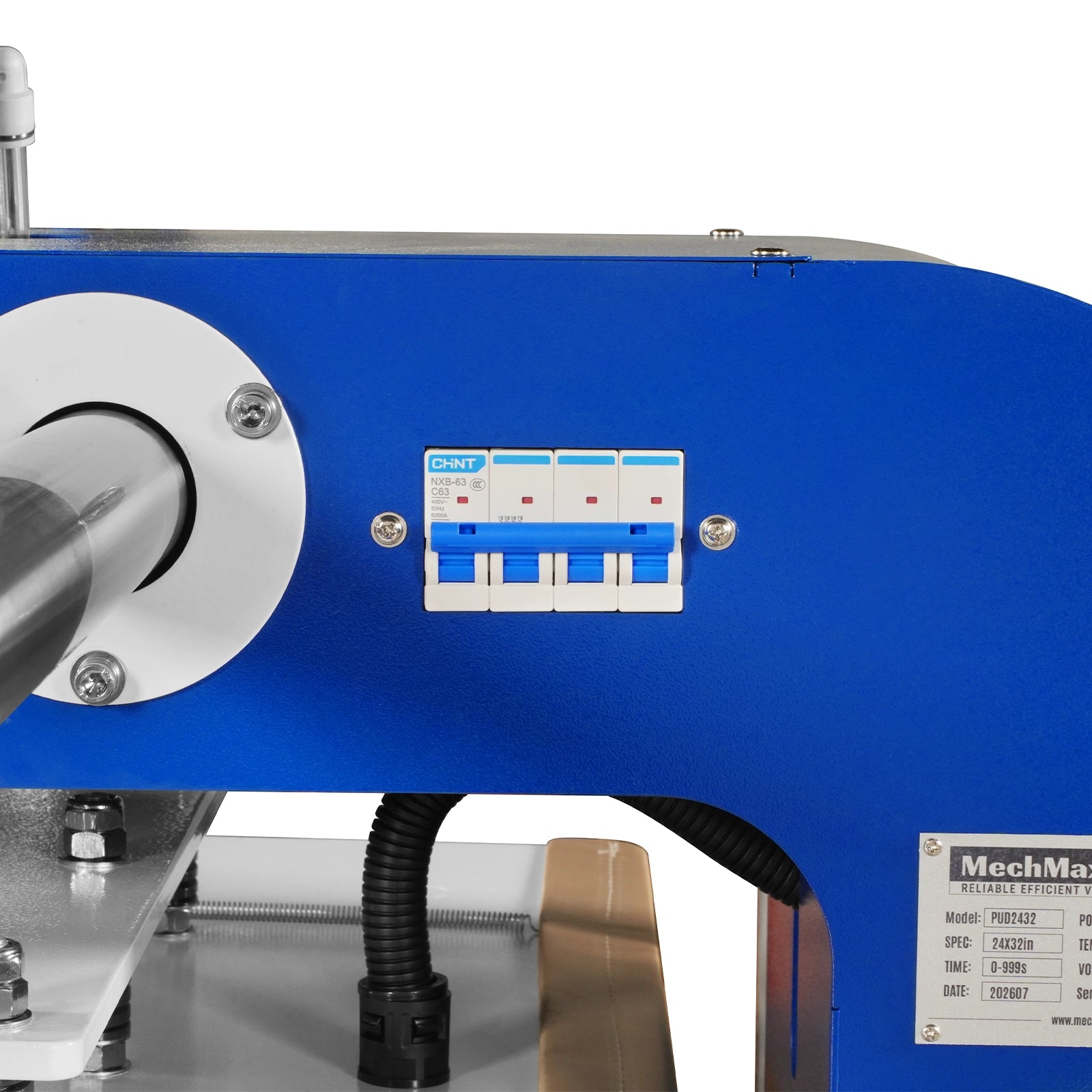 24x32 Inch (60x80cm) Industrial Pneumatic Dual Platen Heat Press - Auto Lift Digital Sublimation Transfer Machine (220V 8HP)