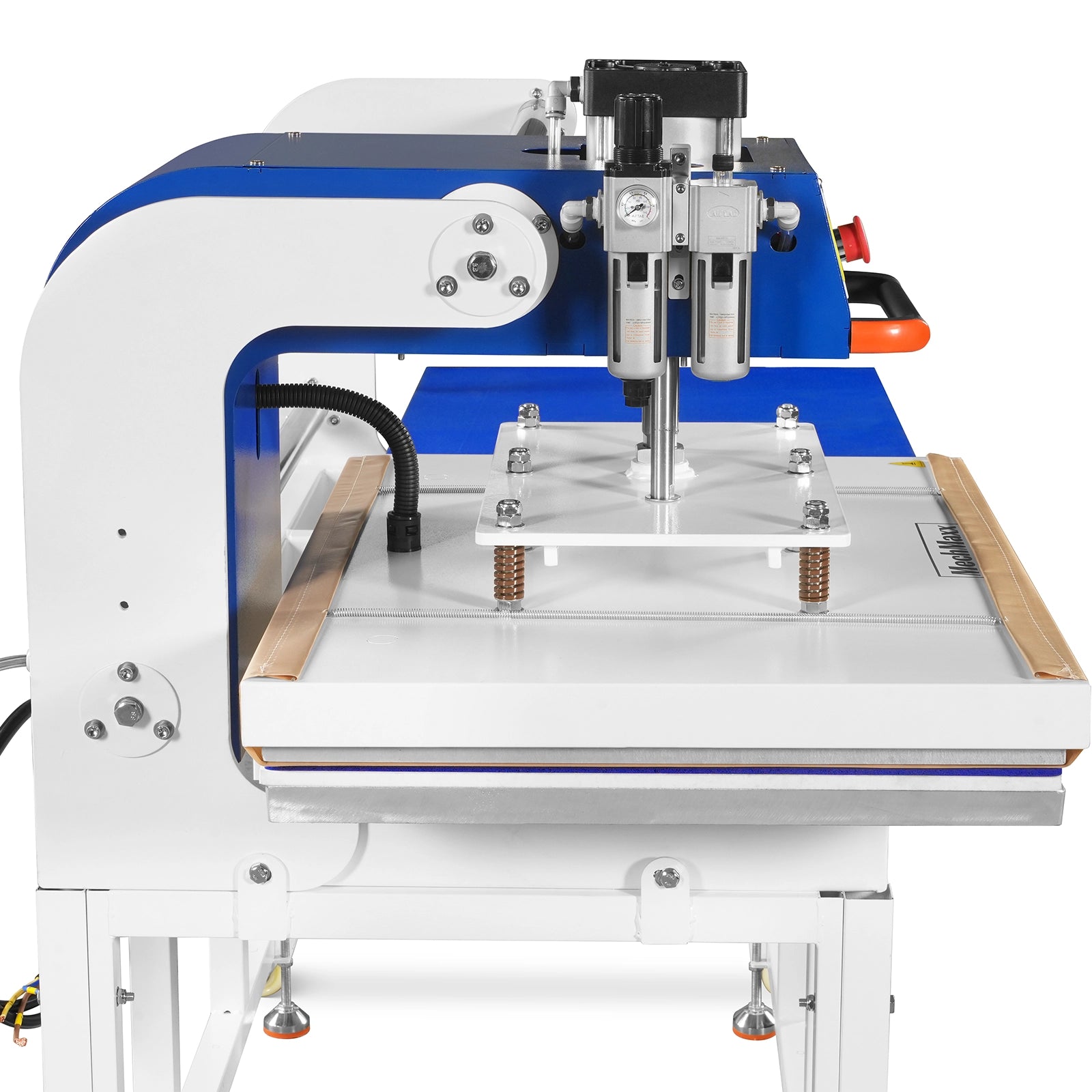 24x32 Inch (60x80cm) Industrial Pneumatic Dual Platen Heat Press - Auto Lift Digital Sublimation Transfer Machine (220V 8HP)