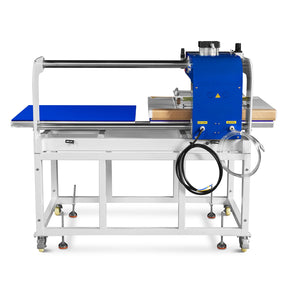 24x32 Inch (60x80cm) Industrial Pneumatic Dual Platen Heat Press - Auto Lift Digital Sublimation Transfer Machine (220V 8HP)