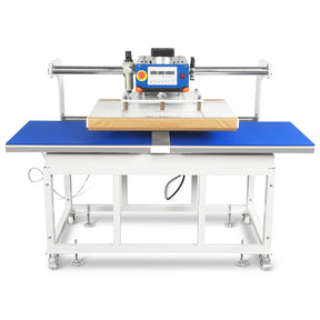 24x32 Inch (60x80cm) Industrial Pneumatic Dual Platen Heat Press - Auto Lift Digital Sublimation Transfer Machine (220V 8HP)