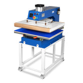 24x32 Inch (60x80cm) Industrial Pneumatic Single Station Heat Press Slide-Out Worktable LCD Touchscreen Sublimation Machine with AIRTAC Pneumatic Components (220V 8HP)