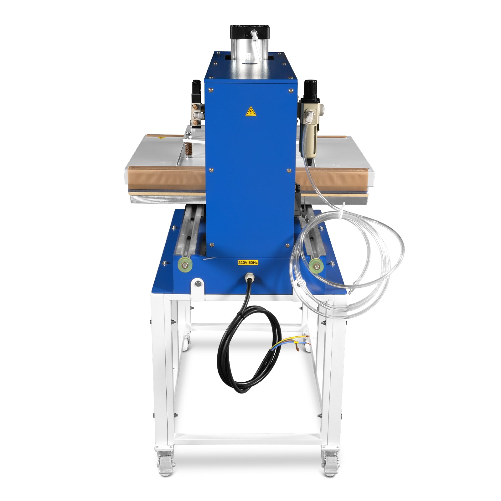 24x32 Inch (60x80cm) Industrial Pneumatic Single Station Heat Press Slide-Out Worktable LCD Touchscreen Sublimation Machine with AIRTAC Pneumatic Components (220V 8HP)