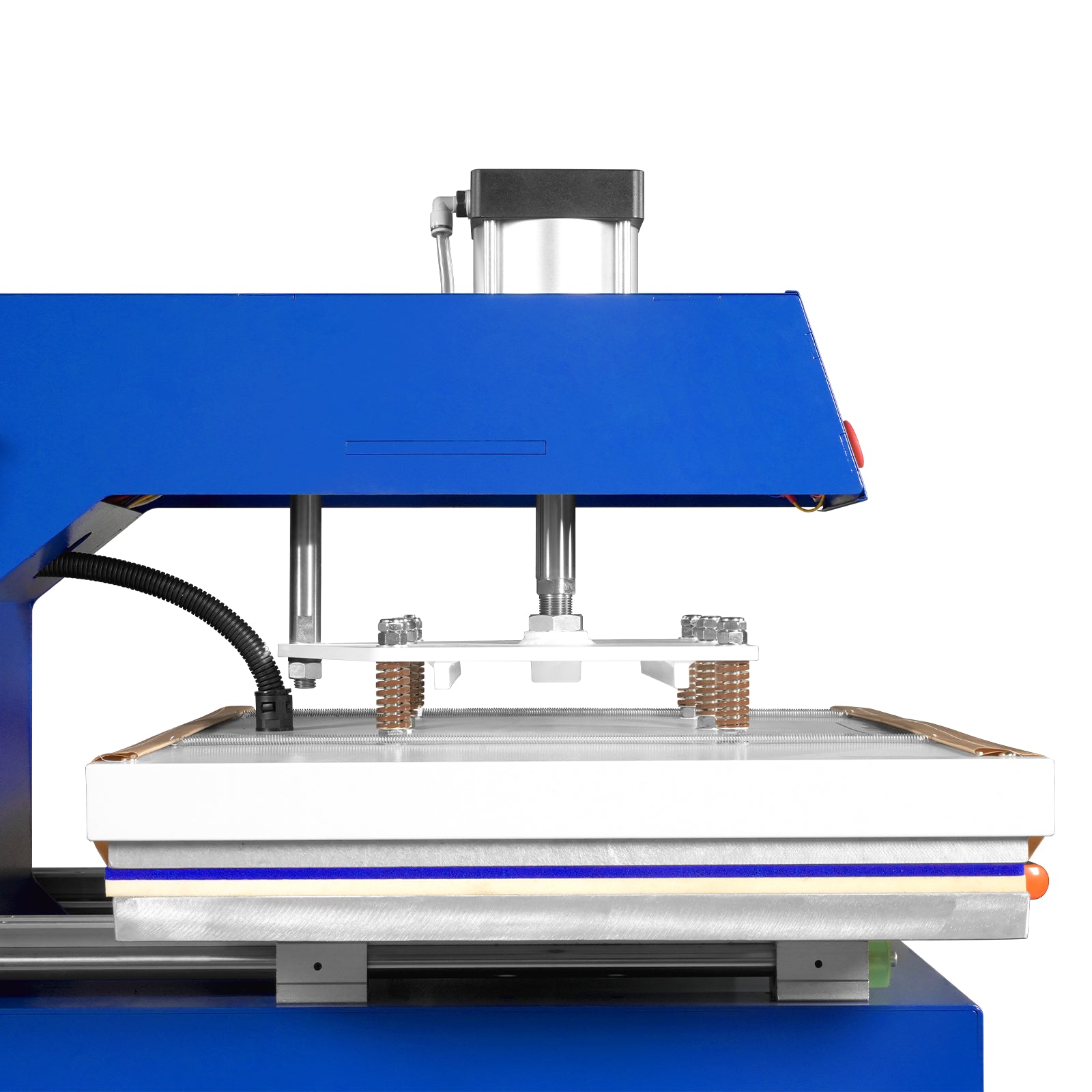 24x32 Inch (60x80cm) Industrial Pneumatic Single Station Heat Press Slide-Out Worktable LCD Touchscreen Sublimation Machine with AIRTAC Pneumatic Components (220V 8HP)