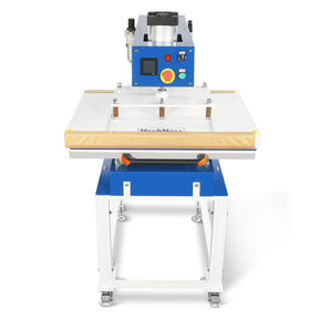 24x32 Inch (60x80cm) Industrial Pneumatic Single Station Heat Press Slide-Out Worktable LCD Touchscreen Sublimation Machine with AIRTAC Pneumatic Components (220V 8HP)