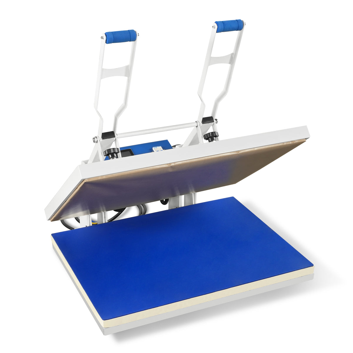 24"x32" Large Format Manual Heat Press Machine 220V 6.4HP Digital Control for T-Shirts & Sublimation (No Plug)