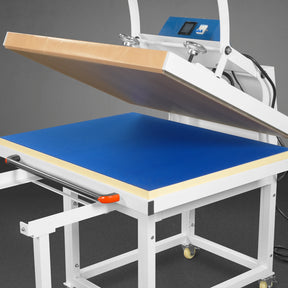 32"x40" (80x100cm) Large Format Manual Heat Press Machine - 220V 8.4HP/6300W for Sublimation & Heat Transfer MS2432