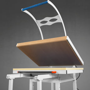 32"x40" (80x100cm) Large Format Manual Heat Press Machine - 220V 8.4HP/6300W for Sublimation & Heat Transfer MS2432