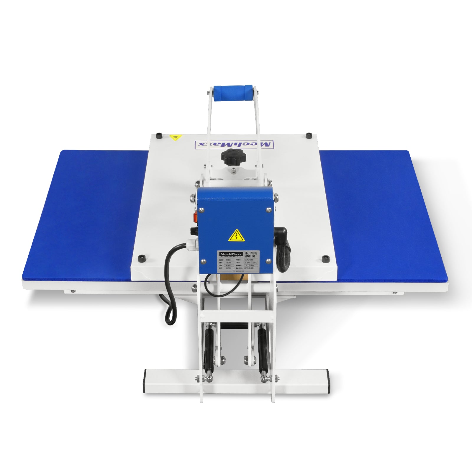 16"x24" Auto Open Dual Platen Heat Press Machine 110V 1.87HP 1400W -Semi-Automatic Magnetic Lift & Digital LCD Display Teflon-Coated Ultra-Precision Heating for T-Shirts, Bags, Pillows, Ceramics