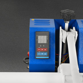 16"x24" (40x60cm) Manual Heat Press 110V 1.87HP/1400W - Teflon-Coated Aluminum Heating Plate, Iron Worktable, High Pressure for Heat Transfer