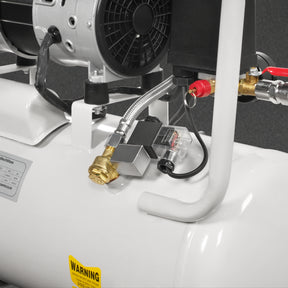 8 Gallon Air Compressor 600W 110V Oil-Free Quiet Electric Air Pump - 0.7MPa, 40L/min