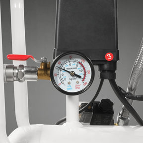 8 Gallon Air Compressor 600W 110V Oil-Free Quiet Electric Air Pump - 0.7MPa, 40L/min