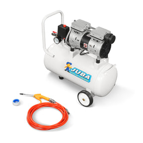 8 Gallon Air Compressor 600W 110V Oil-Free Quiet Electric Air Pump - 0.7MPa, 40L/min