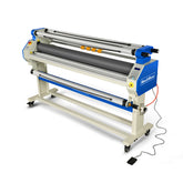 65" Wide Format Full-Auto Cold & Heat Assisted Laminator Machine with 4 Trimmers, Max Speed 40ft/min, 63" Max Width, 1.1" Max Thickness, Infrared Heating, Digital Control for Vinyl Graphics, Inkjet Prints, Posters 1700-B1