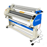 67" Wide Format Full Auto Cold & Heat Assisted Laminator Machine with 4 Trimmers, Max Speed 52.5 ft/min, 63" Max Laminating Width, 1.1" Max Thickness, Infrared Heating, Digital Control for Vinyl Graphics, Inkjet Prints, Posters-1700-A3
