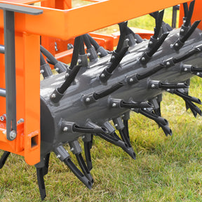 50" 3 Point Drum Filled Plug Aerator Fits Cat 1 And 2 Tractors, DLA50