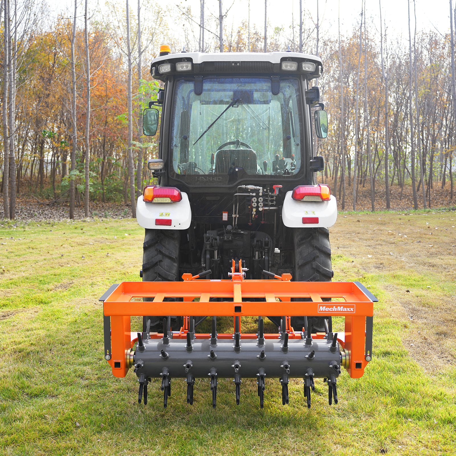 50" 3 Point Drum Filled Plug Aerator Fits Cat 1 And 2 Tractors, DLA50