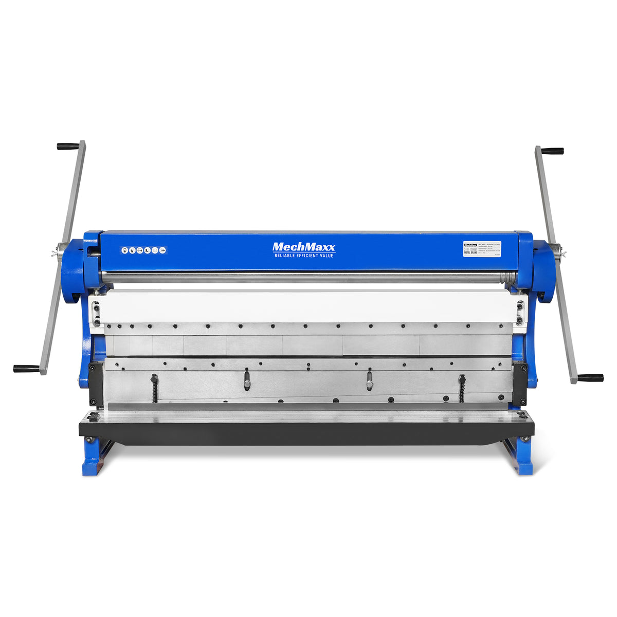 52-inch 3-in-1 Heavy Duty Pan and Box Brake – Slip Roll, Shear, Bending Machine for Sheet Metal, 16 Gauge Mild Steel, Adjustable Fingers, Heavy Duty, Metalworking, Fabrication, Rolling, Bending