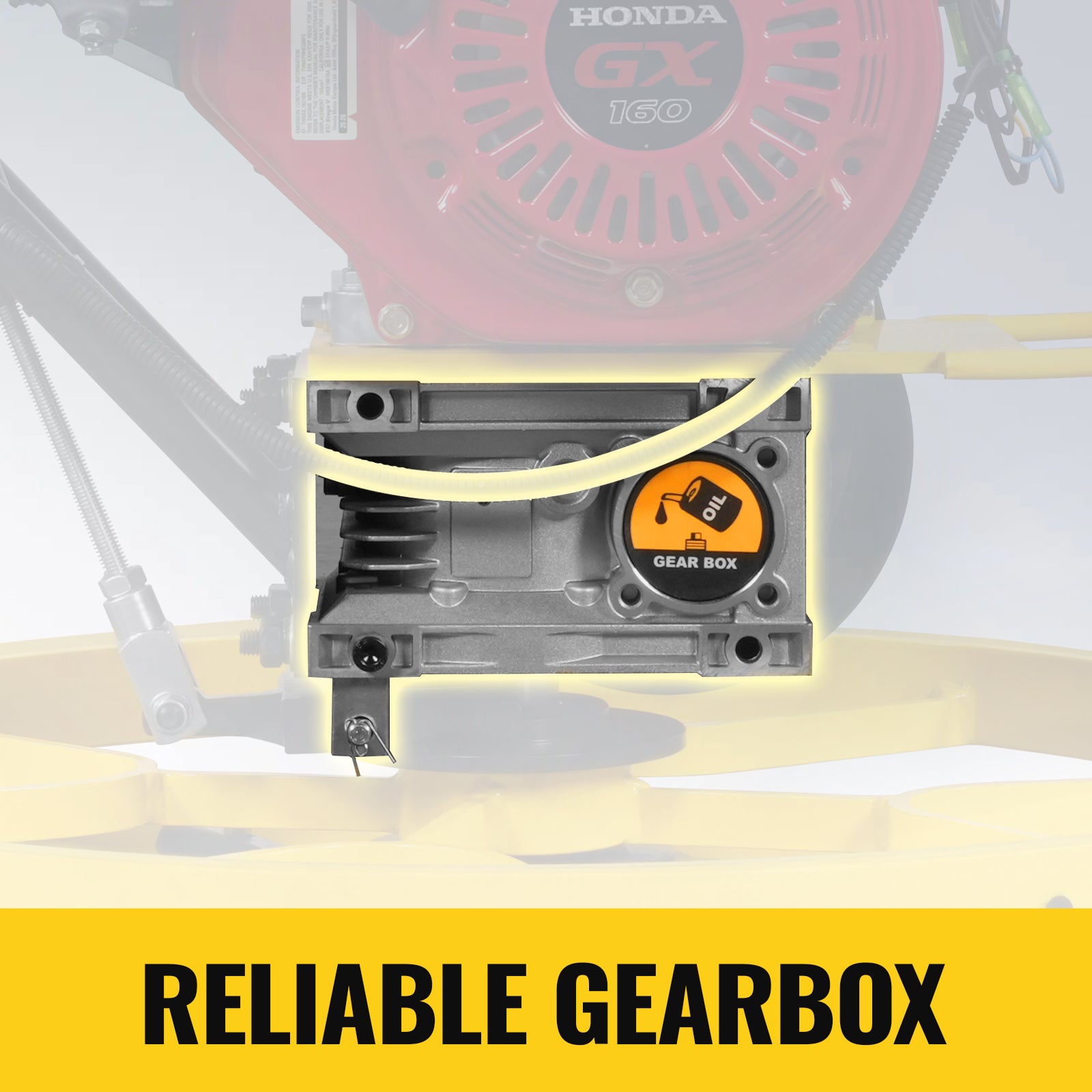 Honda GX160 23 in Walk-Behind Concrete Power Trowel with Blades and Float Pan, PT22H