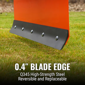 60" 6-Way Rear Blade 3 Point Hitch Tractor Attachment, RB60S