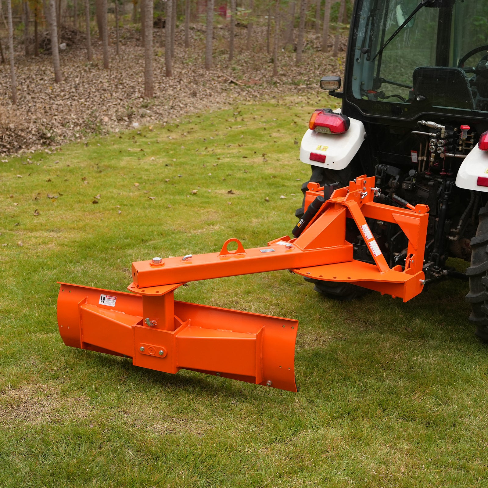 60" Heavy Duty 6-Way Rear Blade 3 Point Hitch Tractor Attachment, RB60SE