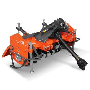 60 in Rotary Tiller, 3 Point Hitch Cat.1 & 2, Gear Drive, PTO Shaft Included with Slip Clutch, 30–60 HP, MRT60