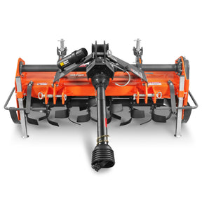 60 in Rotary Tiller, 3 Point Hitch Cat.1 & 2, Gear Drive, PTO Shaft Included with Slip Clutch, 30–60 HP, MRT60