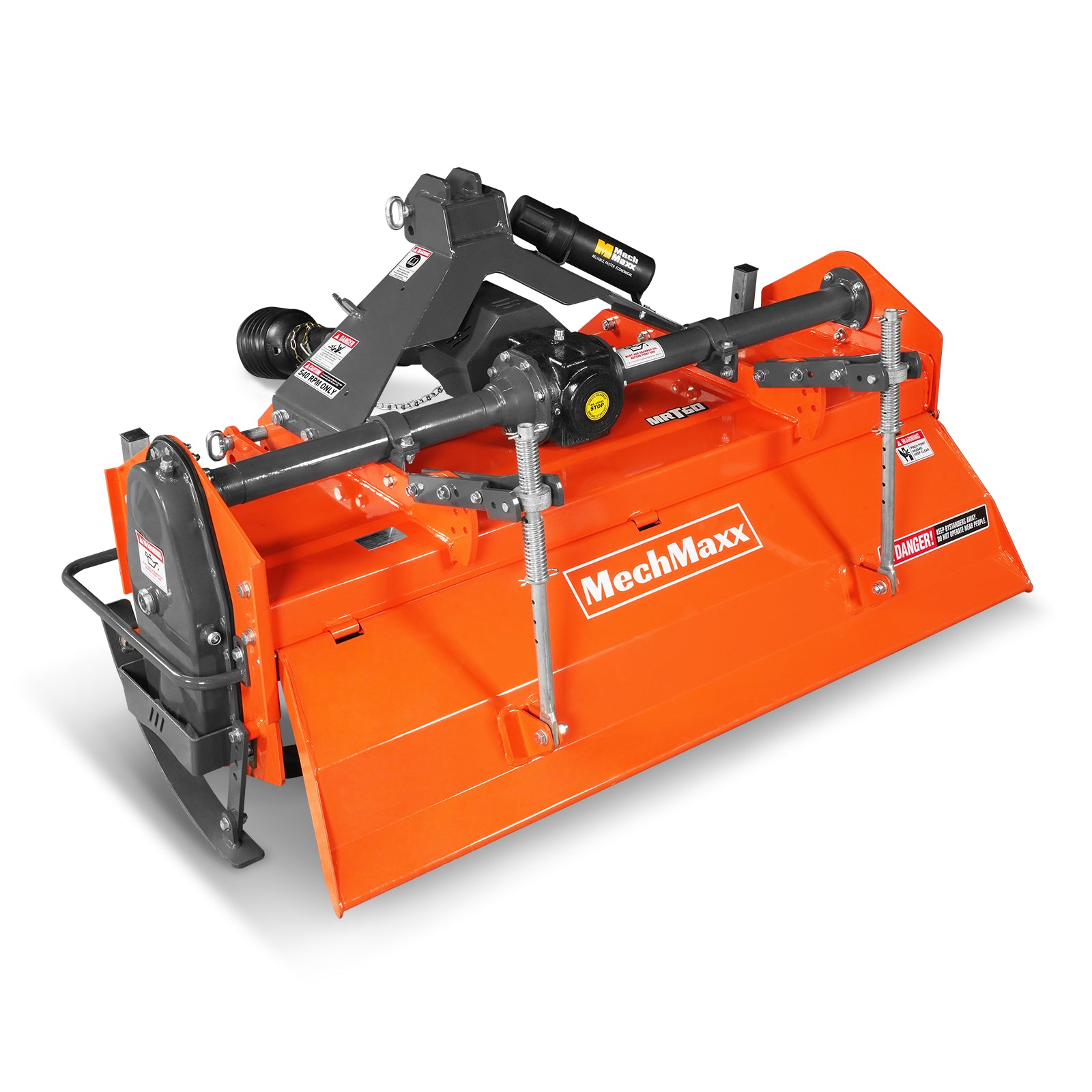 60 in Rotary Tiller, 3 Point Hitch Cat.1 & 2, Gear Drive, PTO Shaft In