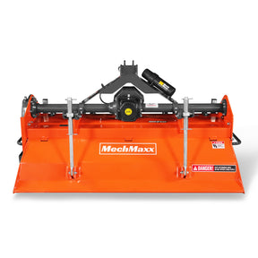 60 in Rotary Tiller, 3 Point Hitch Cat.1 & 2, Gear Drive, PTO Shaft Included with Slip Clutch, 30–60 HP, MRT60