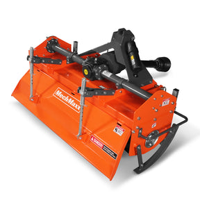 60 in Rotary Tiller, 3 Point Hitch Cat.1 & 2, Gear Drive, PTO Shaft Included with Slip Clutch, 30–60 HP, MRT60
