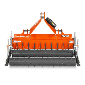 60" Soil Pulverizer, Double Spiked Roller, 21 Shanks, Category 1 and 2, 3 Point Hitch Tractor Attachment, TSP60D