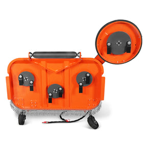 60 in Orchard Finish Mower, 3 Point Hitch Cat.1, Hydraulic Offset, PTO Shaft Included with Shear Bolt, 20–45 HP, FMS60