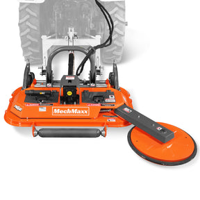 60 in Orchard Finish Mower, 3 Point Hitch Cat.1, Hydraulic Offset, PTO Shaft Included with Shear Bolt, 20–45 HP, FMS60